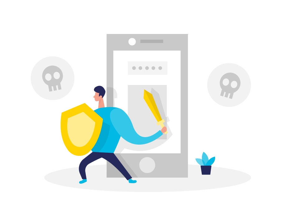 Reliable and sage Illustration